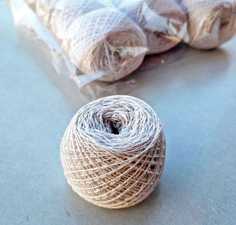 SSKR White Cotton Thread for Flower Tying and Garland Making, Craft Work - Pack of 12 Pcs | Size : 100 Metre Long - Image 2