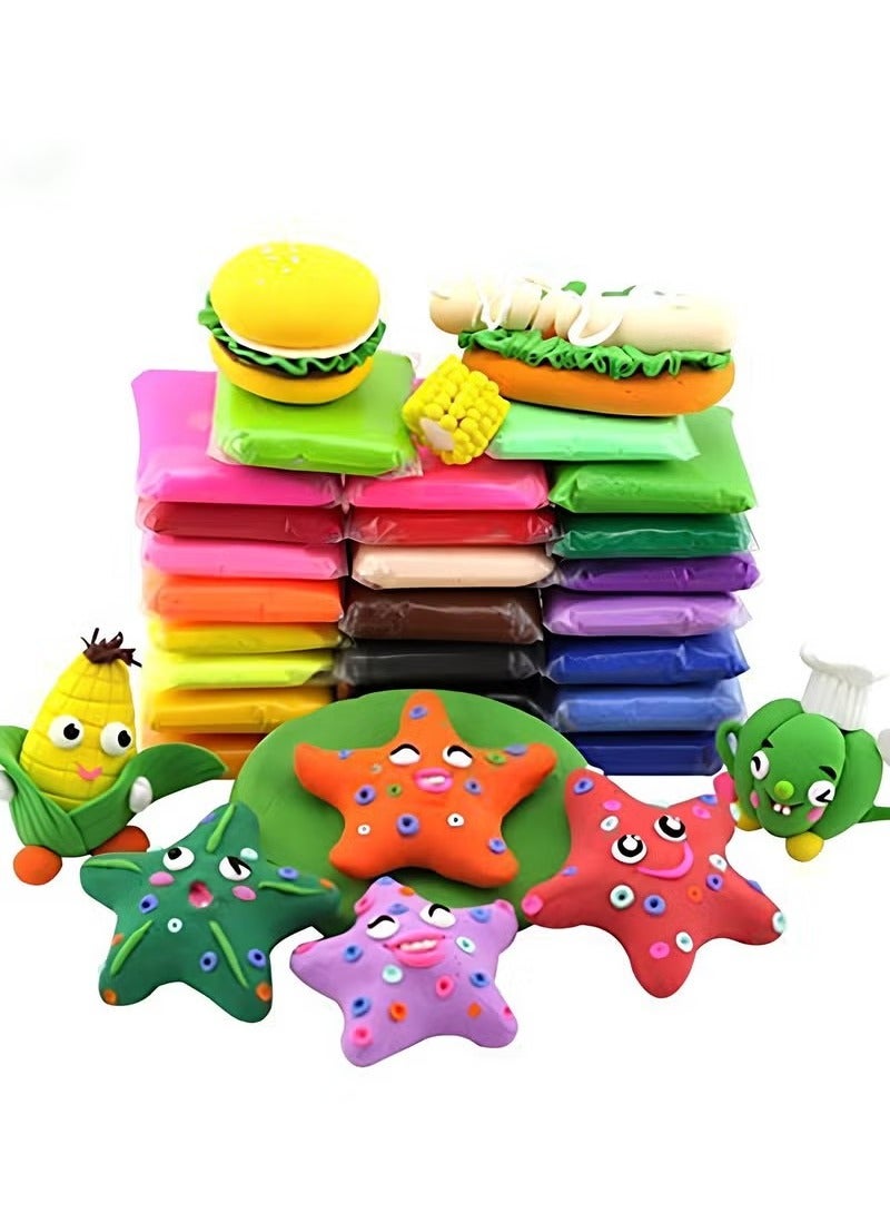 36 Piece Assorted Fluffy Foam Clay Set - Image 3