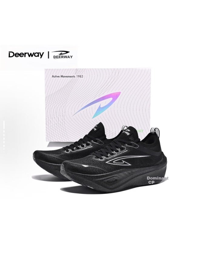 Deerway Mengjiang 1.0 Full Carbon Plate Sports Running Shoes For Men And Women, Durable, Shock-absorbing, Breathable, Speed Racing, Hiking, Marathon, Fitness Testing - Image 2