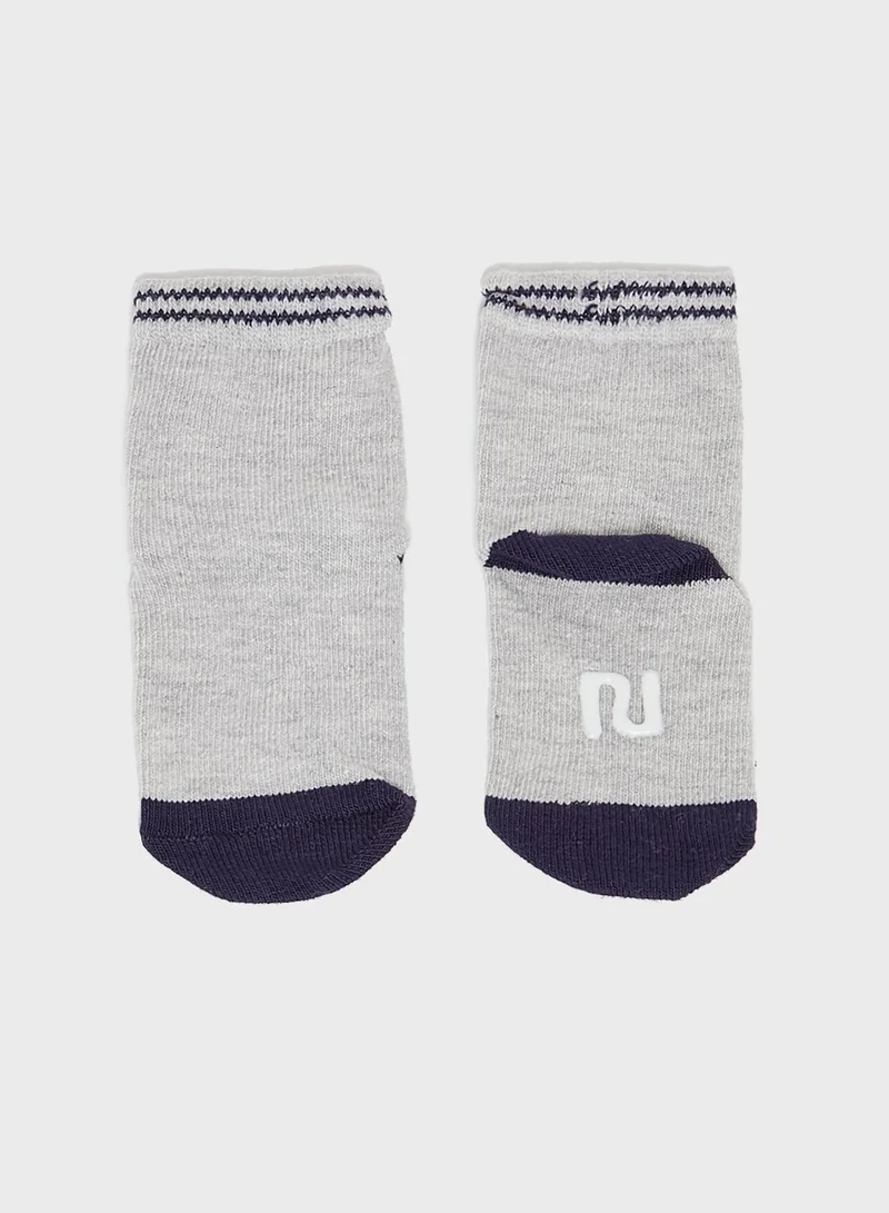 RIVER ISLAND Infant 5 Pack Printed Socks