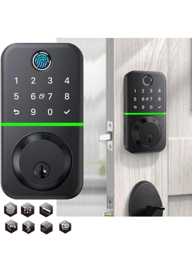 Robustline Electronic Smart Lock Cylinder 4 Function- Smart IC Card, Keyless Bluetooth, Key, Smart App Control Suitable for all existing door locks.