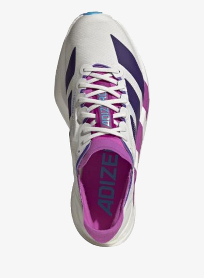 Adidas Adizero Adios Pro 4 W White Running Women Shoes - Image 5
