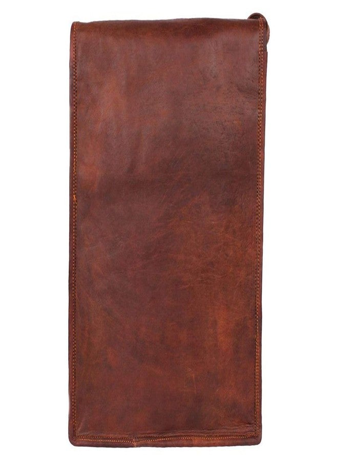 RSN Leather Bags Full Flap Crossbody Satchel Laptop Messenger Bag For Man, Boys And Woman'S, Gilrls - Image 4