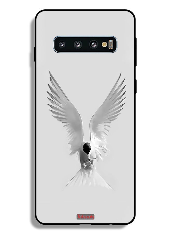 Tolwak Samsung Galaxy S10 Plus Protective Case Cover Wings - Image 2