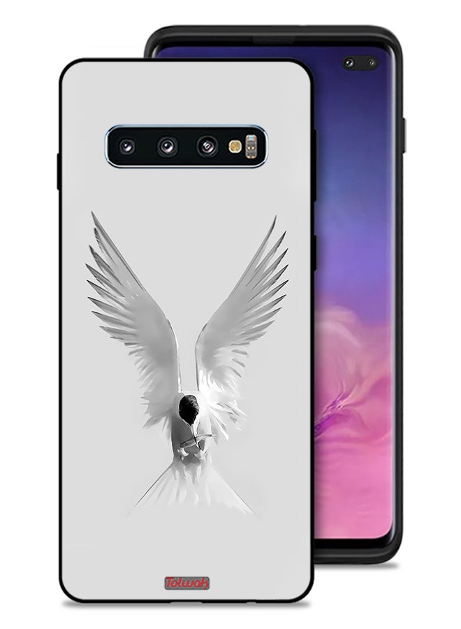 Tolwak Samsung Galaxy S10 Plus Protective Case Cover Wings - Image 1
