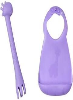 Wee Baby Prime (Silicone Bib + Silicone 2 side spoon and fork) - pzsku/Z1F85A9F50164F596A9B8Z/45/_/1717929276/f0ce354a-3734-4776-ad27-699297df5960