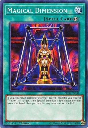 YuGiOh Magical Dimension SR08EN031 Common 1st Edition Structure Deck Order of The Spellcasters - Image 1