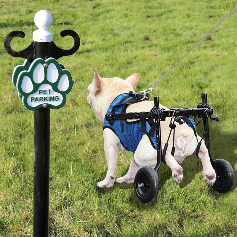 LOOM TREE Dog Wheelchair for Back Legs Sturdy for Disabled Dog Disabled Dog Wheelchair M | Pet Supplies - Image 5