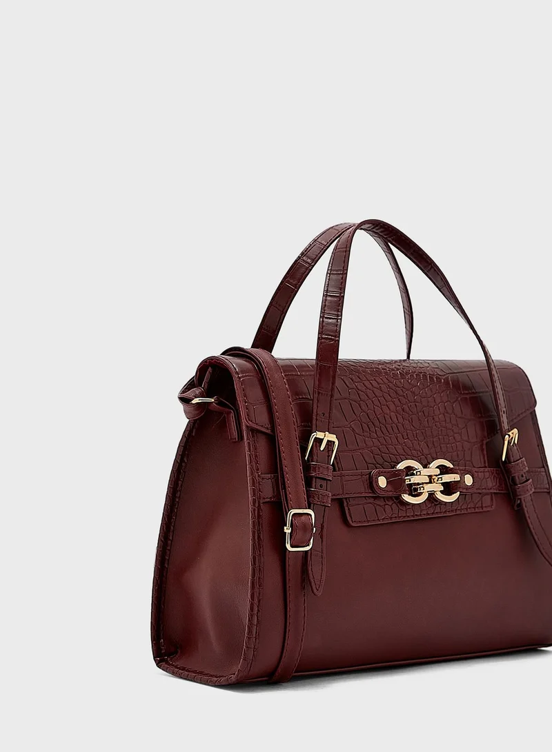 ELLA Straps Detail Handbag
