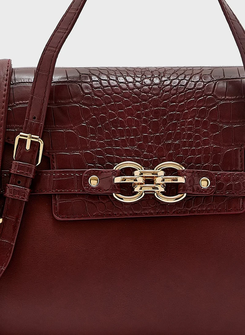 ELLA Straps Detail Handbag