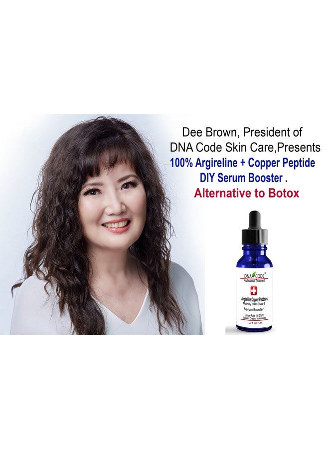 DNA CODE Skin Care Dna Code®No Needle Alternativeargireline Copper Peptide Wrinkle Reduce Serum Booster W/Snap8 Matrixyl 3000 - Image 2