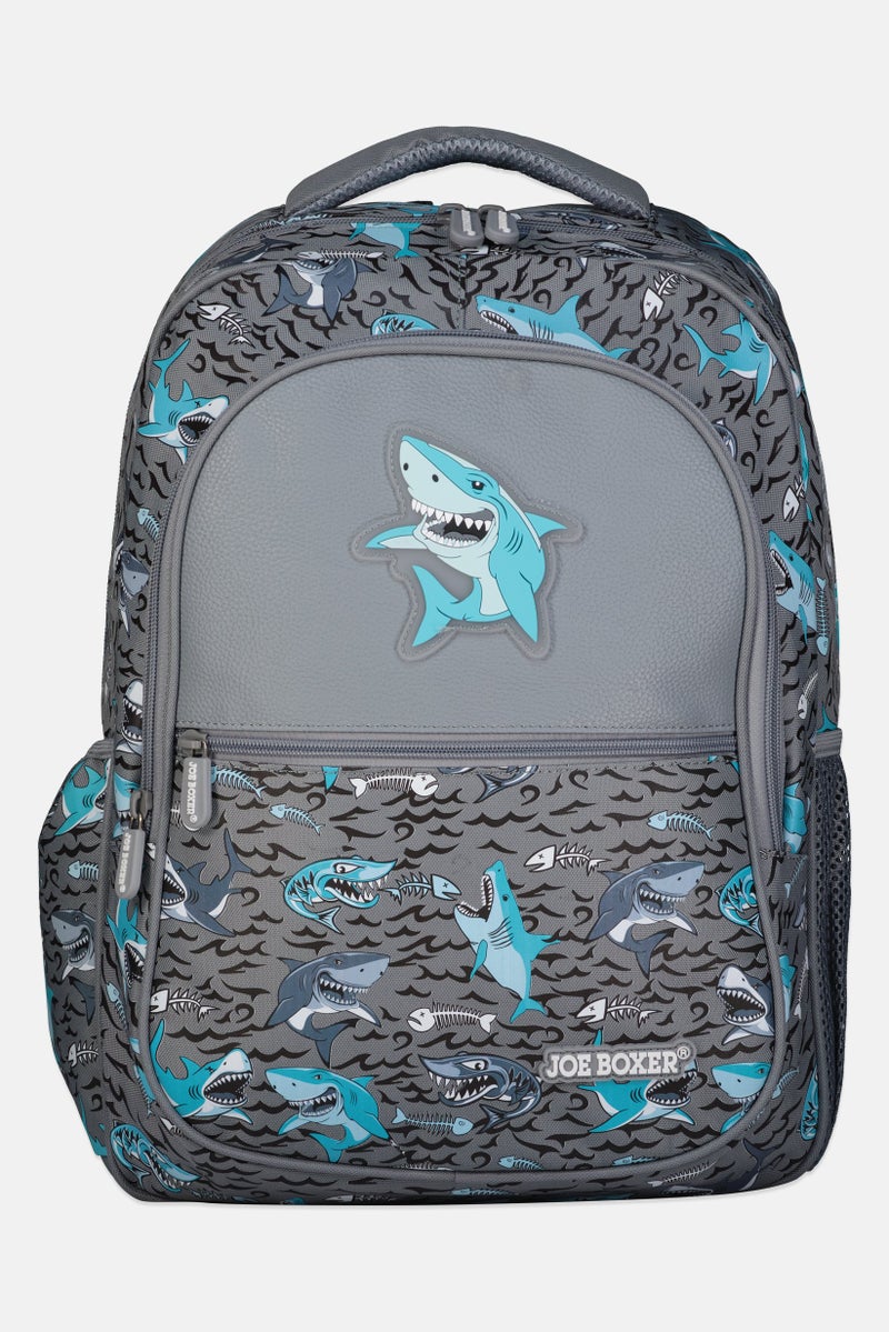 Joe Boxer Kids Boy Graphic Print Backpack, Multicolor - Image 1