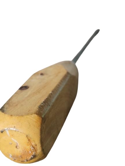 FTE Wooden ice Pick Tool Pocker with Wooden Handle Sharp Edge for All Sort of Works Wood Strong Grip 10mm - Image 3