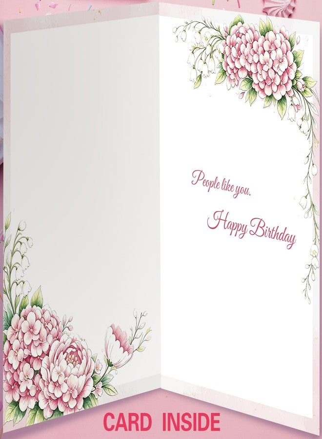 Asmallgf Aunt Birthday Gifts Card for Her from Niece Nephew, Heartfelt Birthday Wishes for Aunt, Meaningful Keepsake Birthday Decoration for Women - Image 2