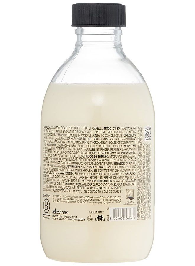 Davines OI Shampoo | Nourishing Shampoo for All Hair Types | Shine, Volume, and Silky-Smooth Hair Everyday | 9.47 Fl Oz - Image 2