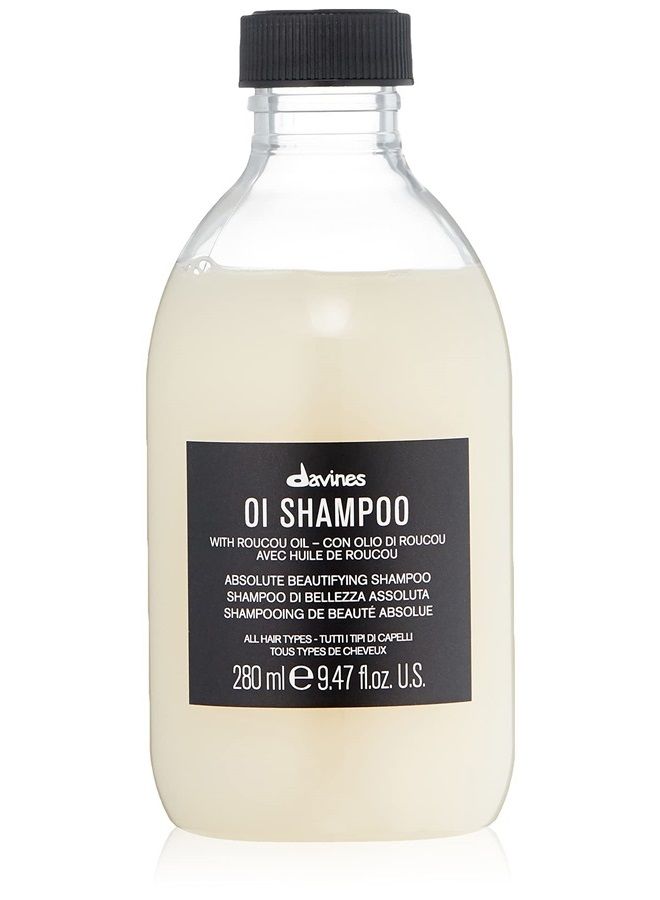 Davines OI Shampoo | Nourishing Shampoo for All Hair Types | Shine, Volume, and Silky-Smooth Hair Everyday | 9.47 Fl Oz - Image 1