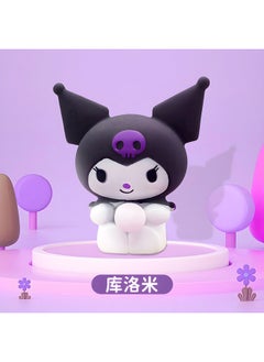 Sanrio Kulomi Blowing Bubbles Slow Rebound Decompression Artifact Vent Cartoon Decompression Pinch Music Non-toxic Stall-Color:Super Soft [little Black Luo]/split Bubbles-[fun Pinch Fun] Unzip A Good Mood