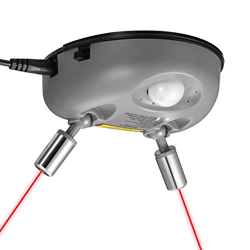 Fosmon, Wider Angle Upgrade, Dual Laser Garage Parking Assist Guide System, 360-degree Adjustable Parking Sensor with AC Adapter and Battery Backup for Car/Automotive - Image 1