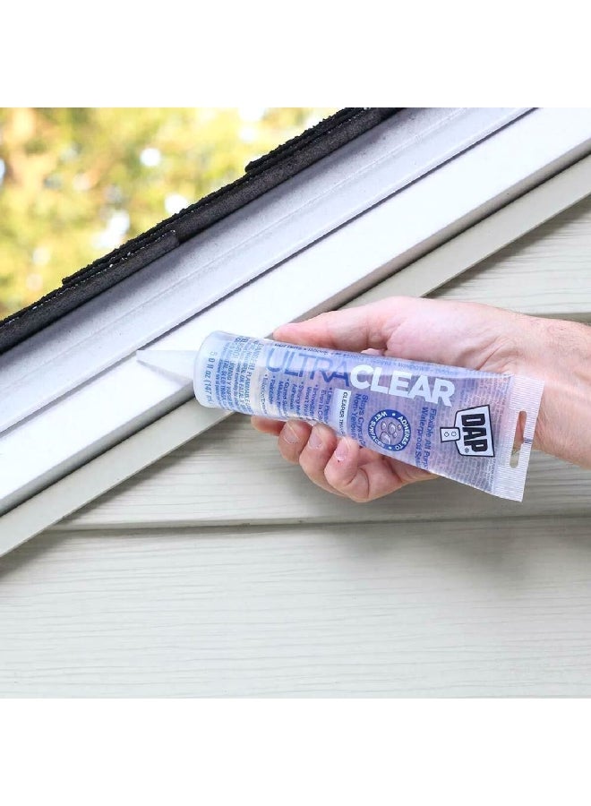 Dap Flexible All Purpose Waterproof Sealant Clear 5 fl oz - Image 3