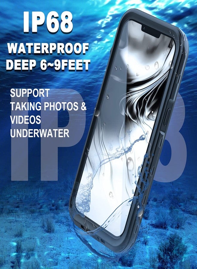 ايه اي كيس جراب AICase المقاوم للماء لهاتف iPhone 13 Pro Max (6.7 بوصة)، مقاوم للثلج والغبار والصدمات، حاصل على شهادة IP68 لحماية كاملة للجسم، غطاء واقٍ محكم الإغلاق تحت الماء لهاتف Apple iPhone 13 Pro Max - Image 2