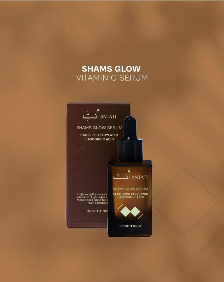 Antati Shams Glow Vitamin C Serum 15% Vitamin C (3-O-Ethyl Ascorbic Acid)