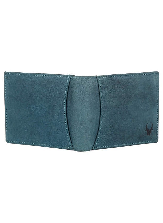 Wildhorn محفظة جلدية زرقاء للرجال من وايلد هورن وحامل بطاقات (RAKHIGIFT1173) - Image 5