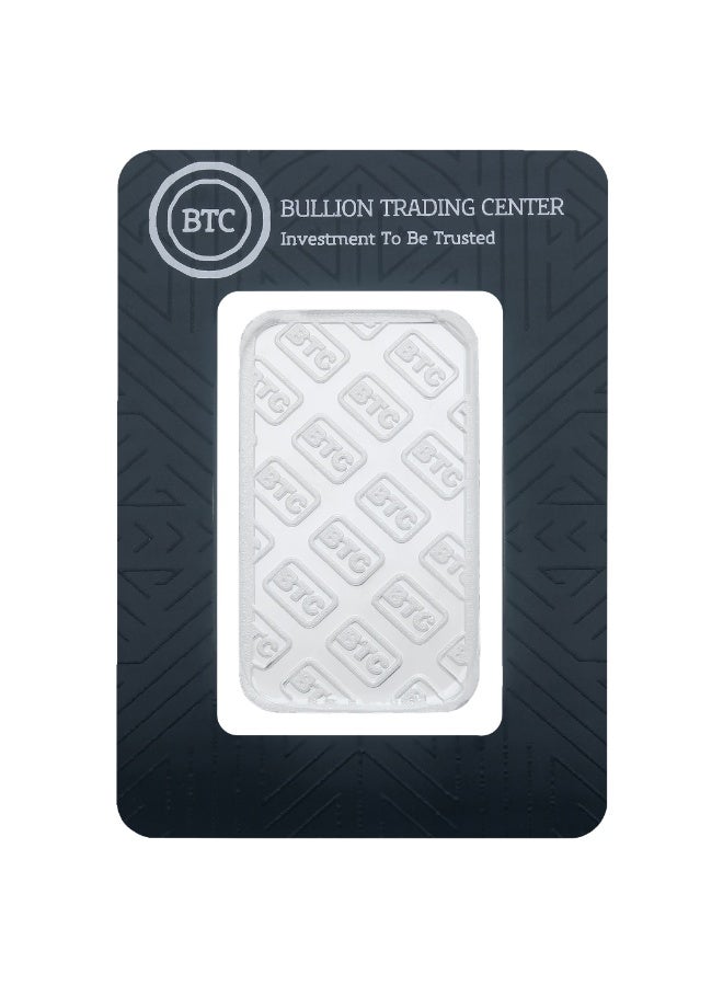 BTC 50 Grams Silver Bar - Image 1