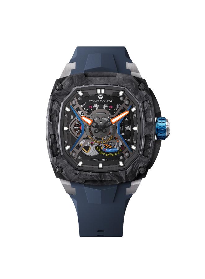 TSAR BOMBA Men's FKM RUBBER Automatic Watch TB8605-02 - 42.8x53.5 mm - Image 1