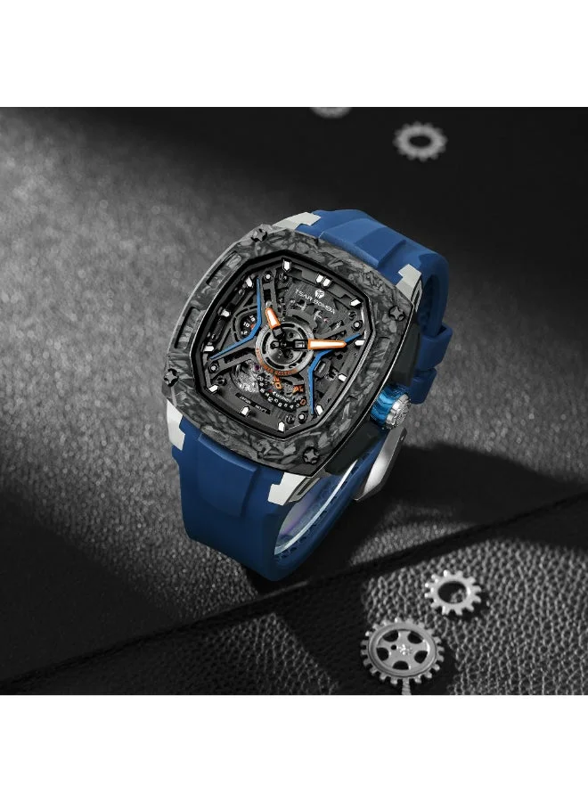 Tsar Bomba  Men's Rubber Automatic Watch TB8605-02 - 42.8x53.5 mm for Men | Best Price UAE