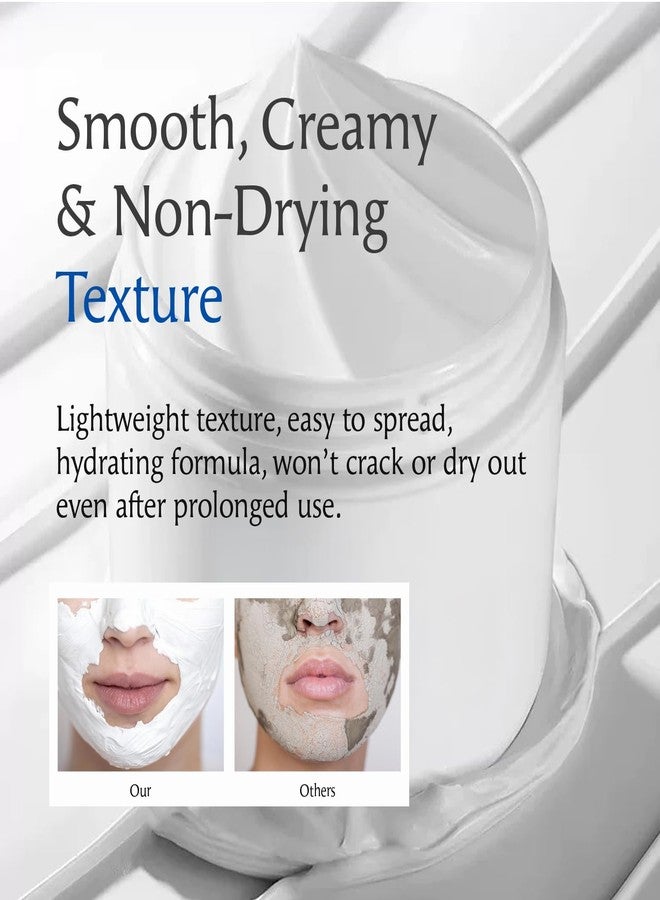 Dermendure Deep Pore Cleansing Clay Mask for Face, Mud Mask for Oily Skin, Blackhead Mud Facial Mask - with Bentonite and Amazonian White Clay - Oil Control, Niacinamide Brightening, Pore Purifying, 100g - Image 4
