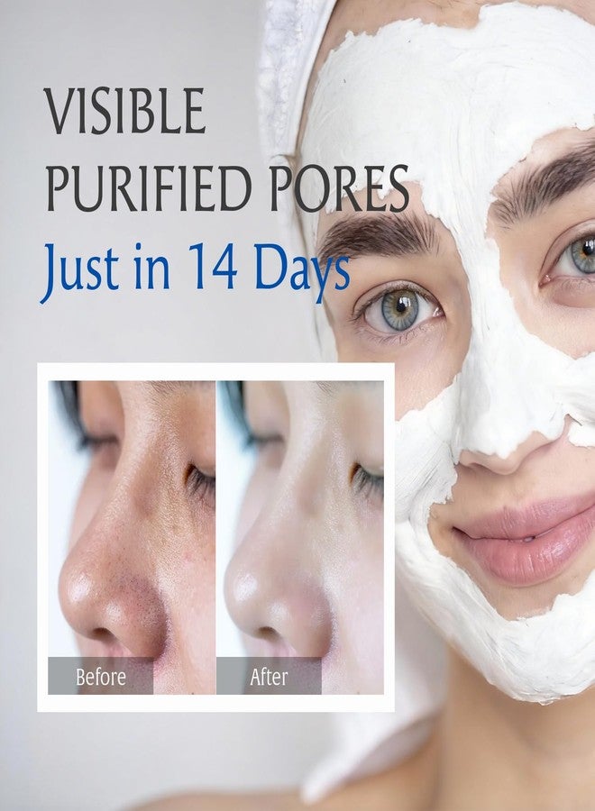 Dermendure Deep Pore Cleansing Clay Mask for Face, Mud Mask for Oily Skin, Blackhead Mud Facial Mask - with Bentonite and Amazonian White Clay - Oil Control, Niacinamide Brightening, Pore Purifying, 100g - Image 5