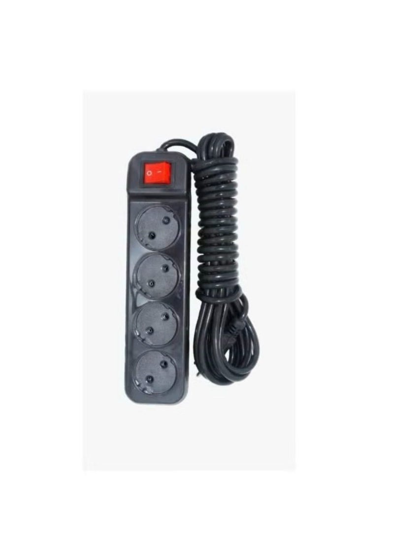 Zero 5-meter 4-port power jointer strip Zr-20 black  - Image 3