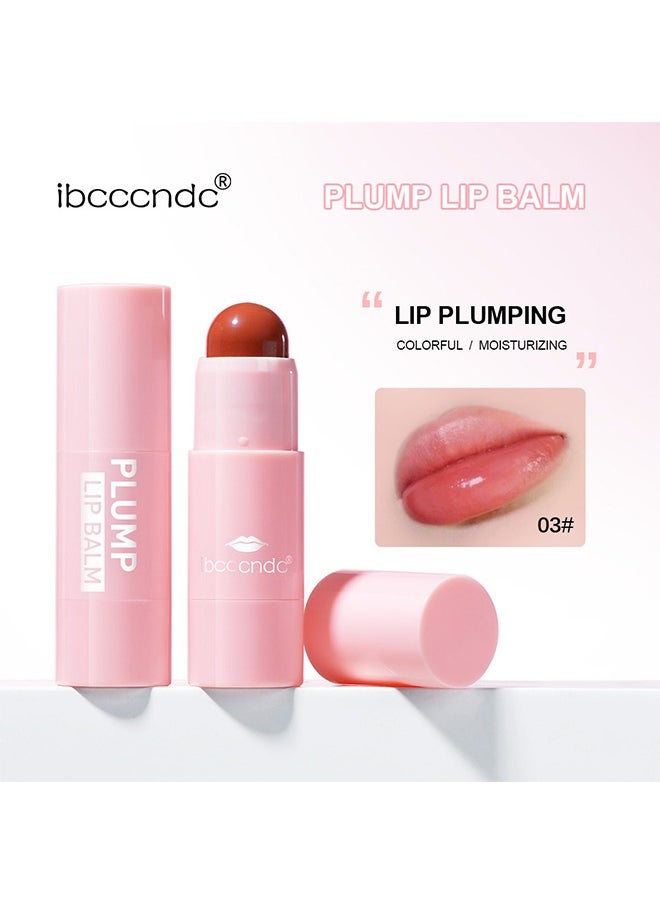 ibcccndc Plump Lip Balm, Lightweight Color and Smooth Texture, Blooms To Your Custom Shade by Reacting With The PH Level of Your Lips, Making Your Lips Look Bright and Shiny, Keep Your Makeup All The Time  #03  - Image 2