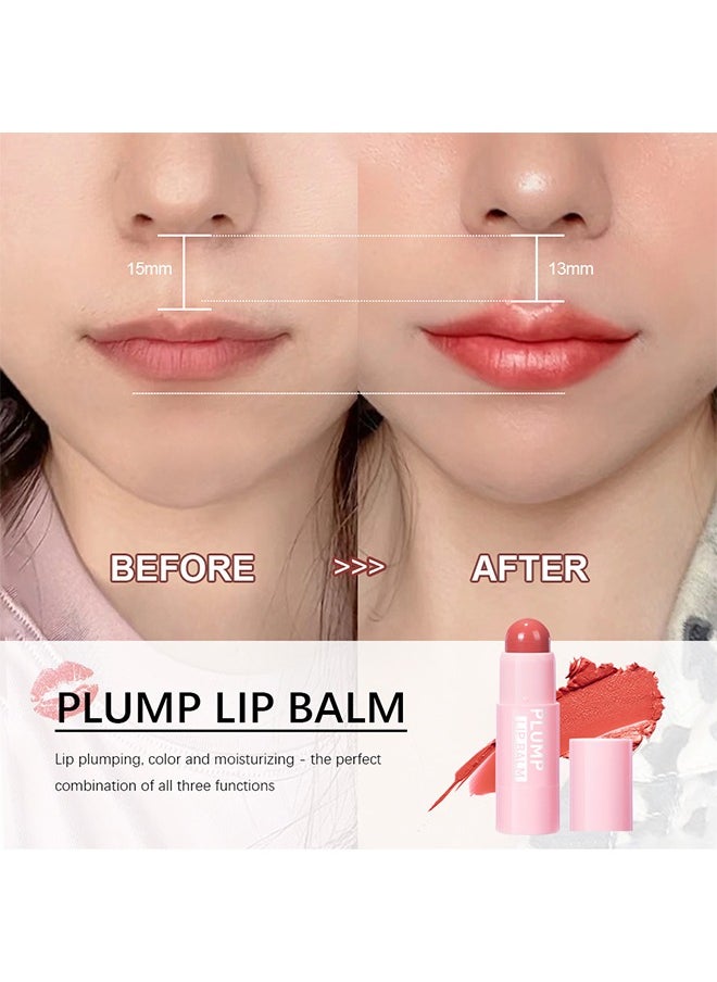 ibcccndc - Plump Lip Balm, Lightweight Color and Smooth Texture, Blooms To Your Custom Shade by Reacting With The PH Level of Your Lips, Making Your Lips Look Bright and Shiny, Keep Your Makeup All The Time  #03 - Image 1