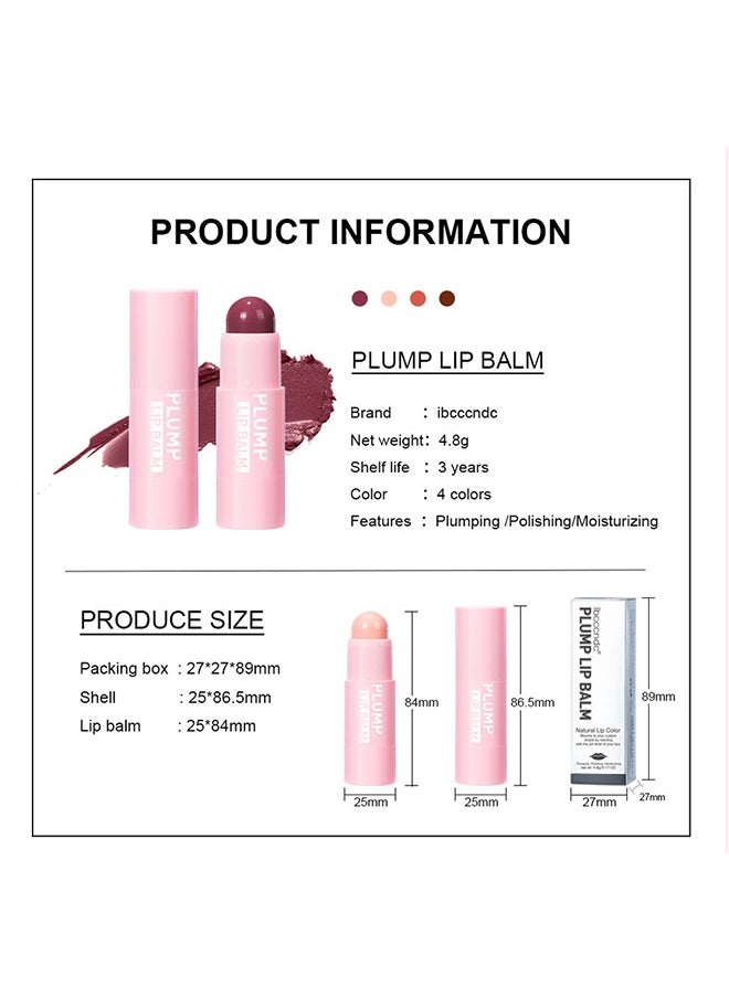 ibcccndc - Plump Lip Balm, Lightweight Color and Smooth Texture, Blooms To Your Custom Shade by Reacting With The PH Level of Your Lips, Making Your Lips Look Bright and Shiny, Keep Your Makeup All The Time  #03 - Image 1