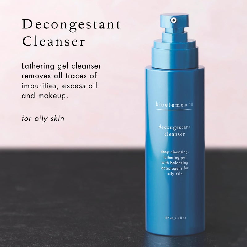 Bioelements Decongestant Cleanser - 6 fl oz - Lathering Gel Cleanser for Oily Skin - Vegan, Gluten Free - Image 3