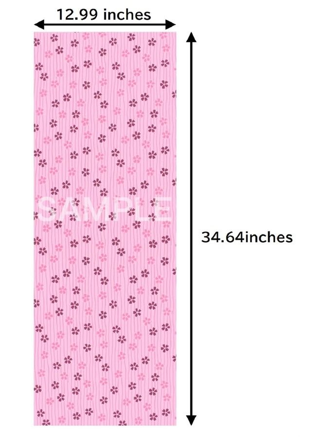 KOMESICHI irodori Japanese Traditional Towel Tenugui Whale 12.99 x 34.64 in with Tenugui Iroha (English Manual) - Image 1