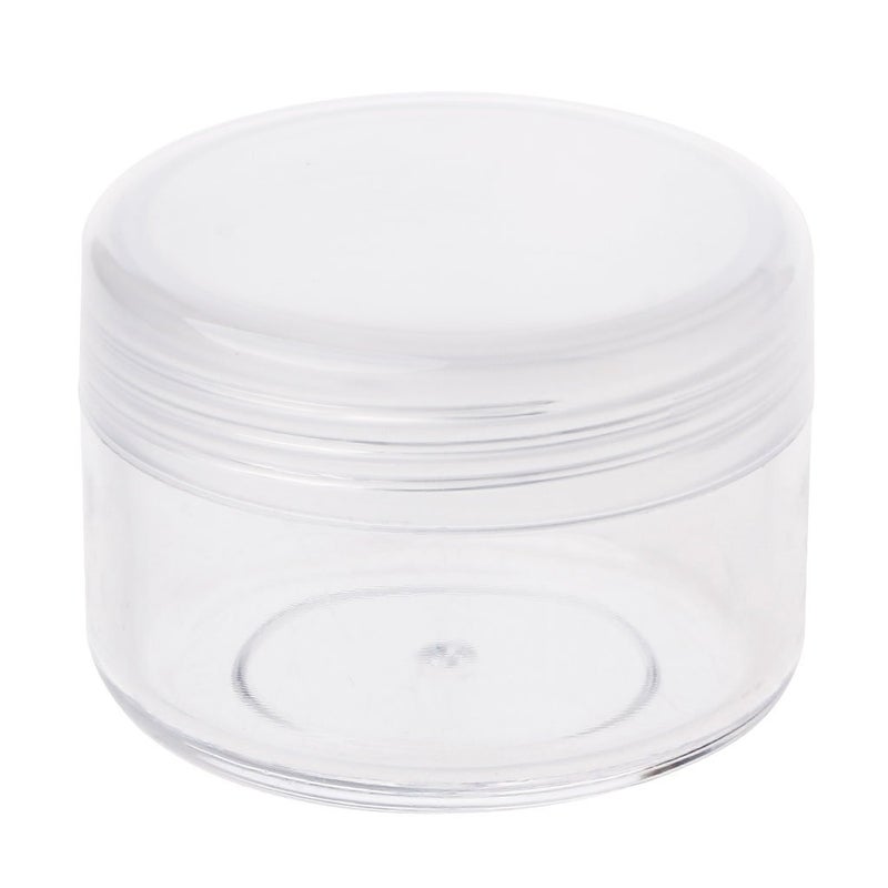 AUDBUA 10Pcs/20Pcs/30Pcs Pack Makeup Jar Mini Sample Bottle Travel Cosmetic Pot Face Cream Container Nail Box (Capacity: 15g, 30Pcs/pack)
