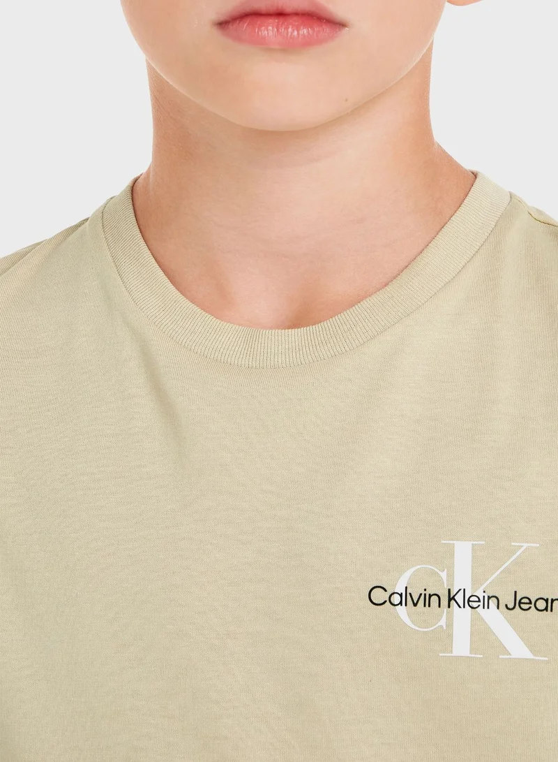 Calvin Klein Jeans Kids Chest Monogram T-Shirt