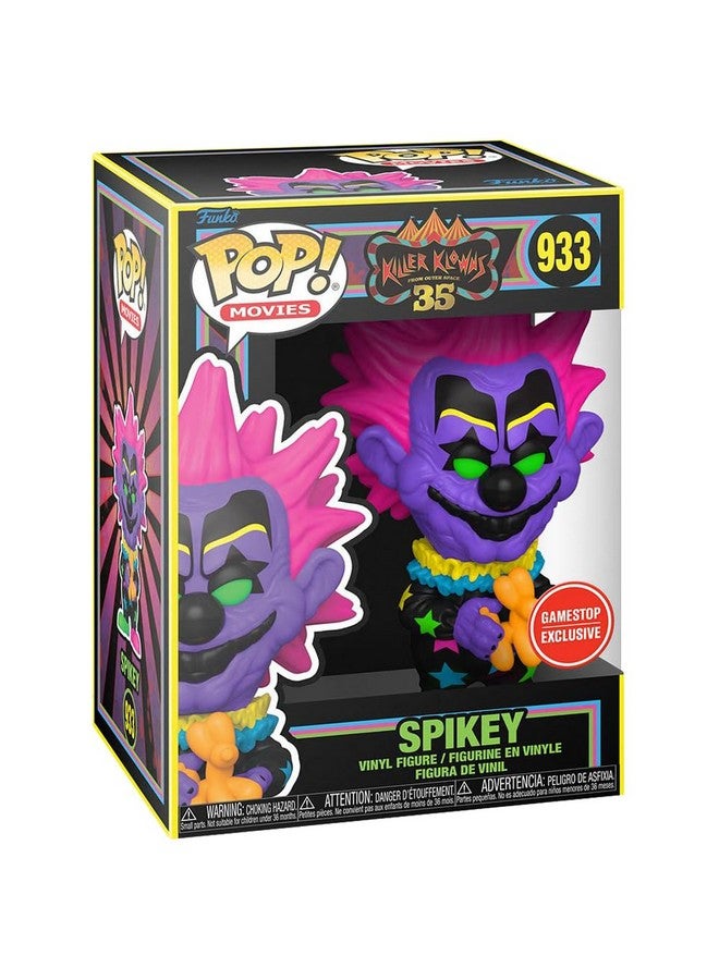 Funko POP! Spikey in Blacklight Killer Klowns from Outer Space 35th Anniversary POP! Movies Gamestop Exclusive Vinyl Figure - Image 1