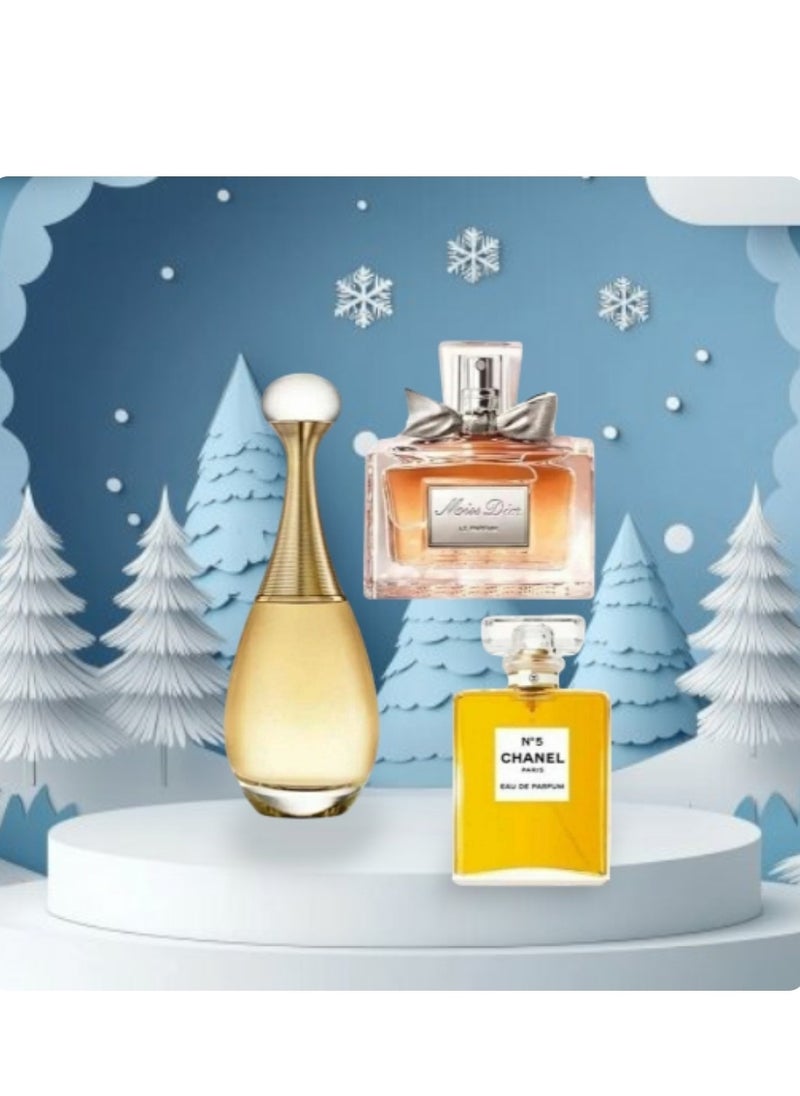 شانيكو - مجموعة 3 عطور فواحه وجميله من 100 مل - Image 1