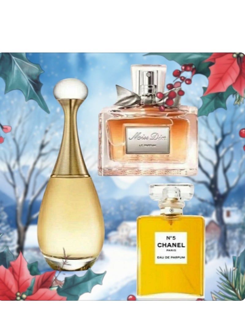 شانيكو - مجموعة 3 عطور فواحه وجميله من 100 مل - Image 1