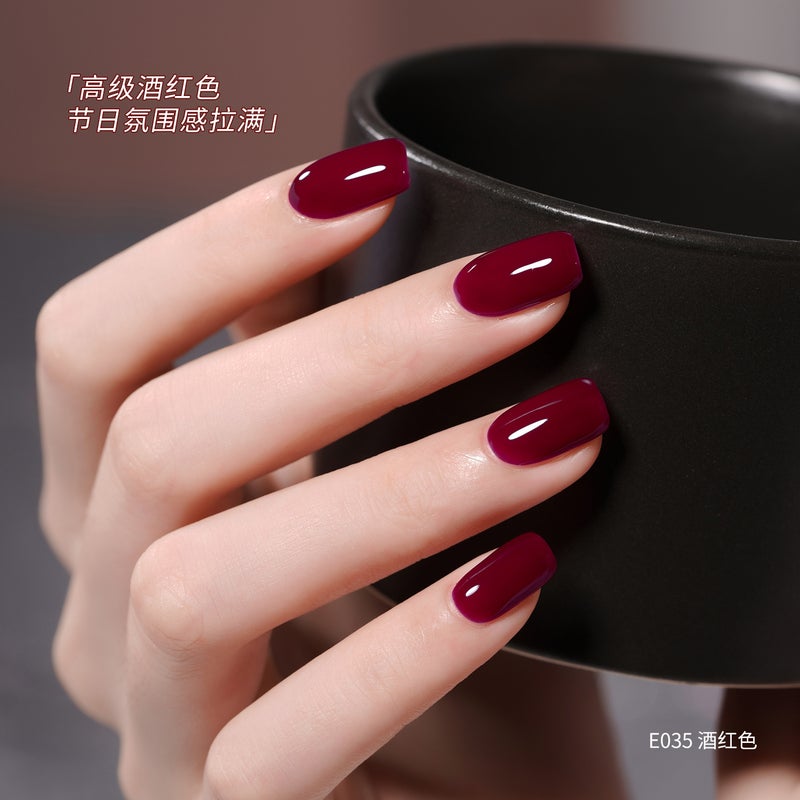 Gaoy Goya Nail Polish Glue Barbie Glue Potherapy Glue Nail Polish Glue Nail Glue Lasting 72 Color Set Nail Shop - Image 5