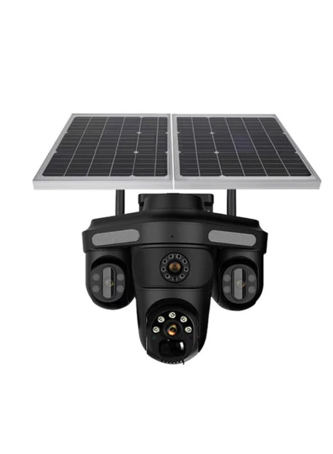 كروني كاميرا Crony Qq871bd-Wp-4mp-4g Okam App 4 Head تدعم كشف حركة الإنسان، نطاق الكشف 10 أمتار، تدعم بطاقة Micro SD أفقي 350 درجة، رأسي 90 درجة - Image 1