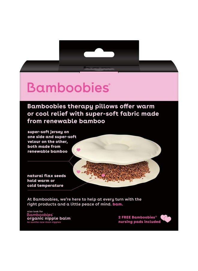 bamboobies - Women’S Soothing Nursing Pillows Natural Heating Pad Or Cold Compress For Breastfeeding Made In The Usa - Image 1