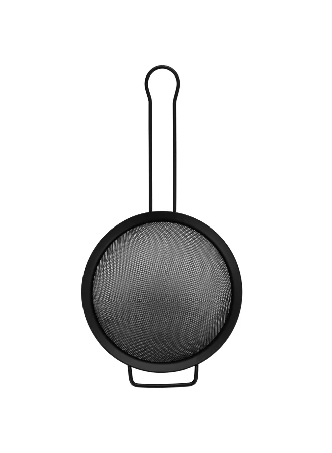 Fissman  Fine Mesh Strainer 18cm with Hanging Loop, Kitchen Fine Mesh Seive Stainless Steel, Sieve Sifters For Food, Tea, Rice, Oil, Noodles, Fruits, Vegetables - Easy to Clean, Rust Proof  | Best Price UAE