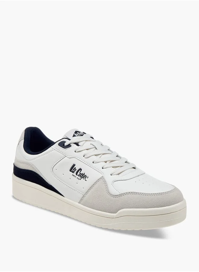 Lee Cooper Men's Panelled Lace-Up Sneakers