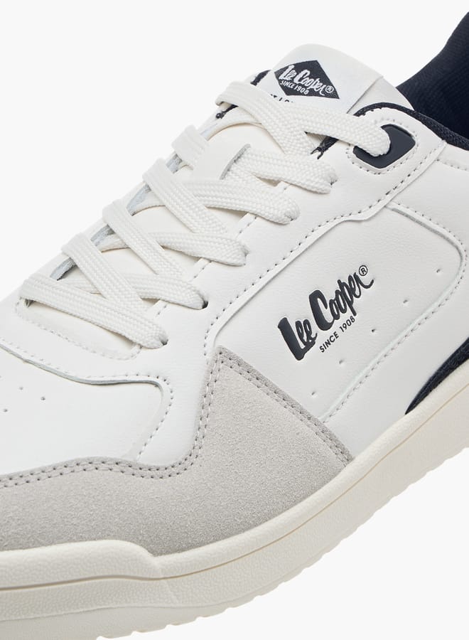 Lee Cooper Men's Panelled Lace-Up Sneakers  - Image 4