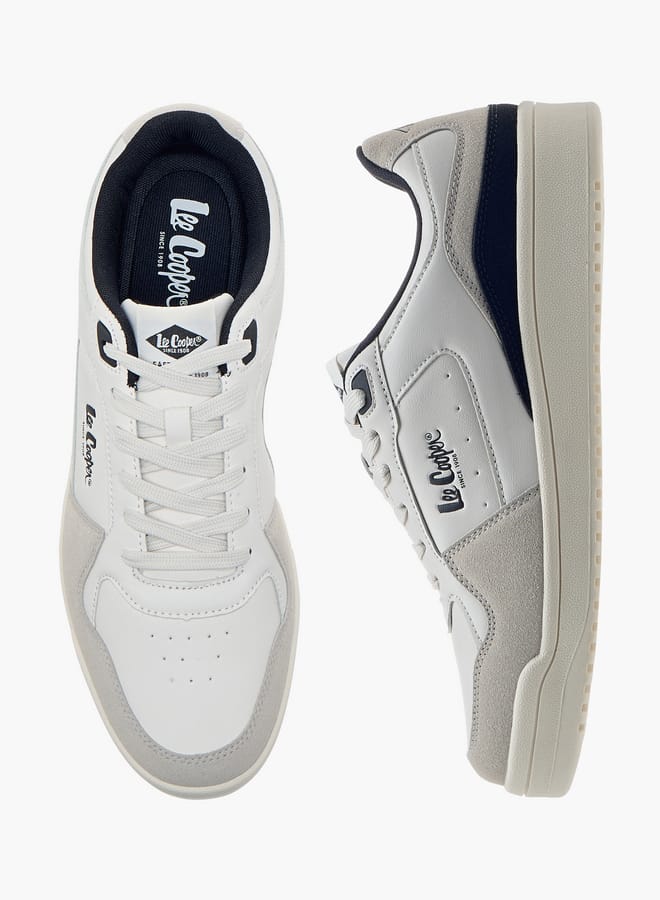 Lee Cooper Men's Panelled Lace-Up Sneakers  - Image 1