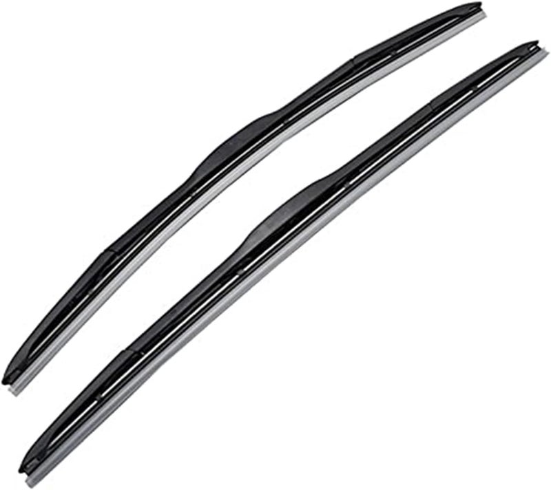 QASULER Front Hybrid Wiper Blades for Chevrolet Spark M300 - Image 4